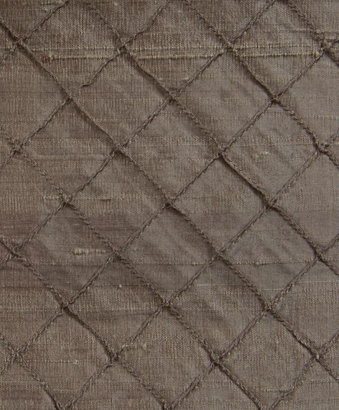 DUP-100_Diamond fabric in Honey - Catania Silks